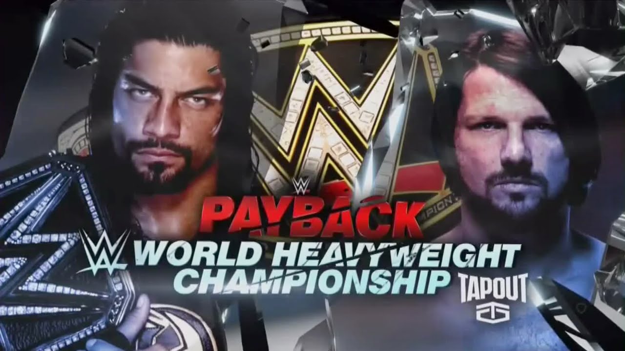 WWE Payback Promo 2016 - Roman Reigns vs AJ Styles