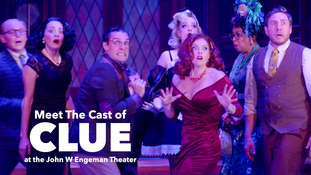 Meet The Cast of Clue at the John W Engeman Theater