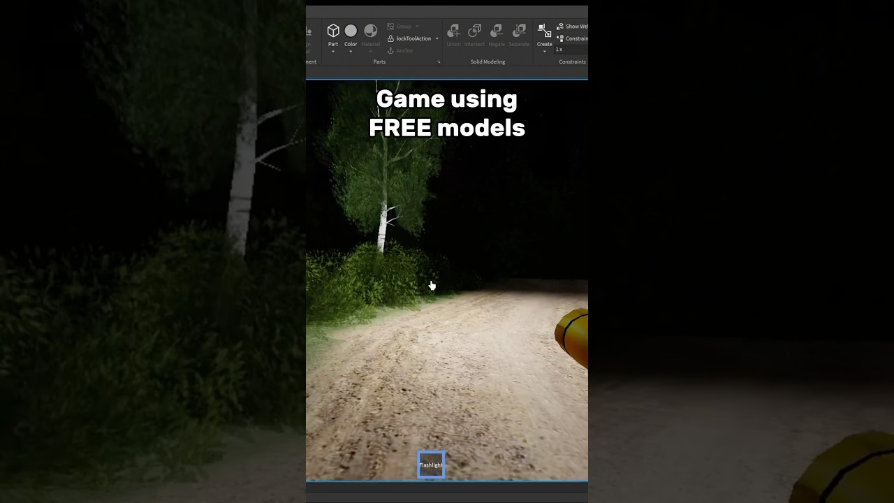 Я создал игру, используя БЕСПЛАТНЫЕ МОДЕЛИ в Roblox Studio #robloxdev #robloxstudio #robloxdeveloper