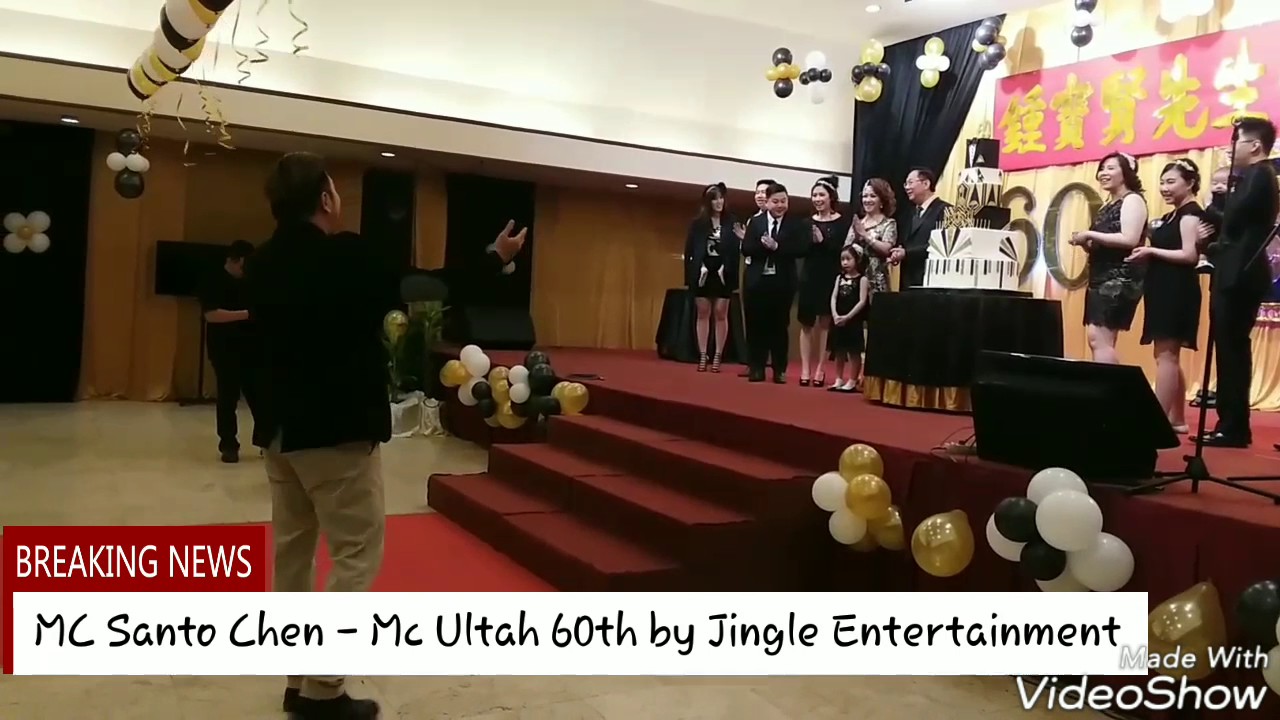 MC Ulang Tahun 60th - MC Santo Chen (Jingle Entertainment)