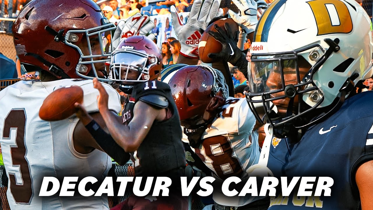 Must-Watch Preseason Matchup: Decatur vs Carver | 2023 Georgia High School Football