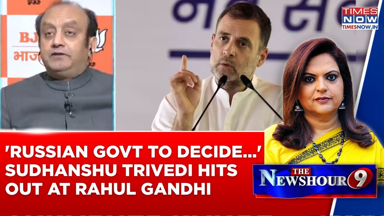 Sudhanshu Trivedi Hits Out At Rahul Gandhi Over Putin's Visit To India; Says 'Russian Govt To...'