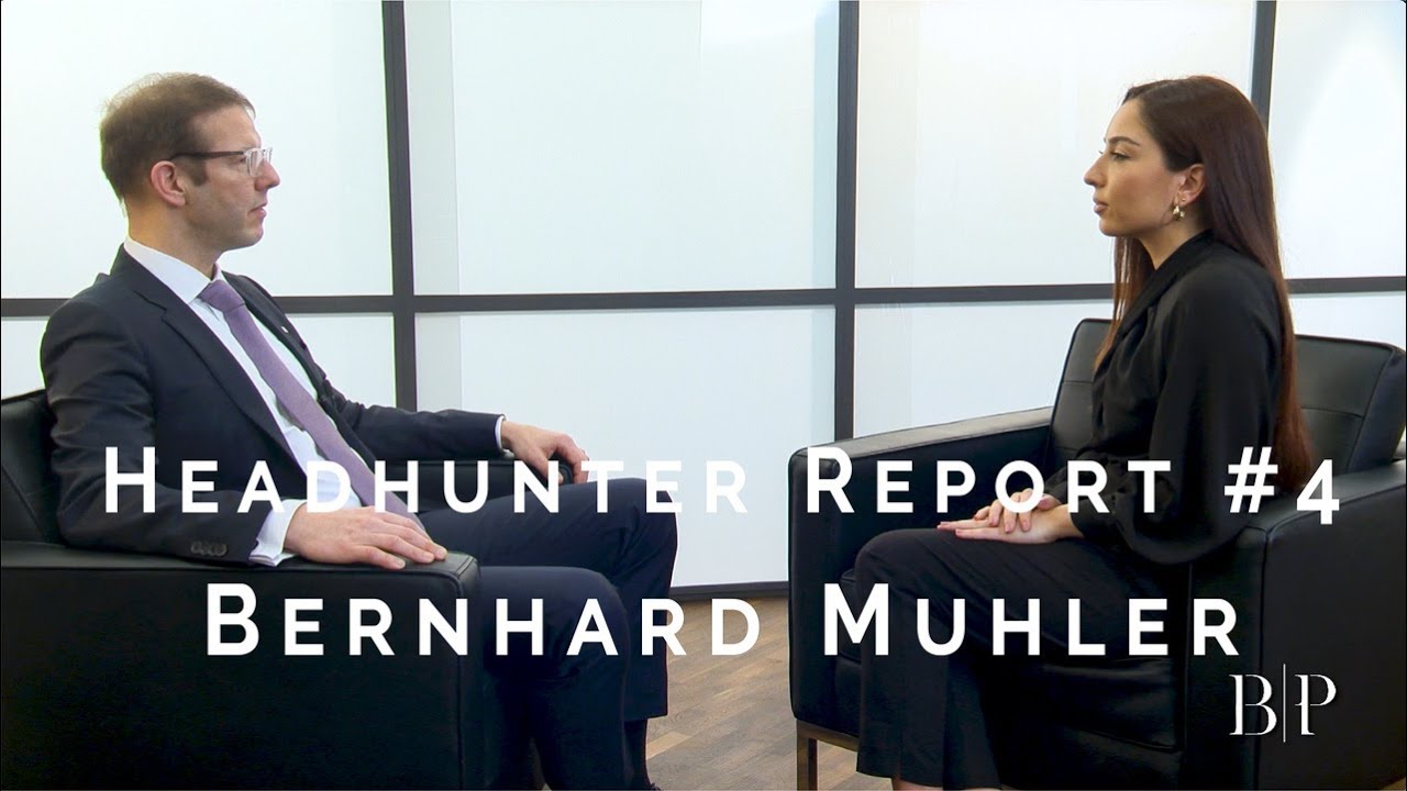 B|P Headhunter Report #4 Interview mit Geschäftsführer Bernhard Muhler | BludauPartners