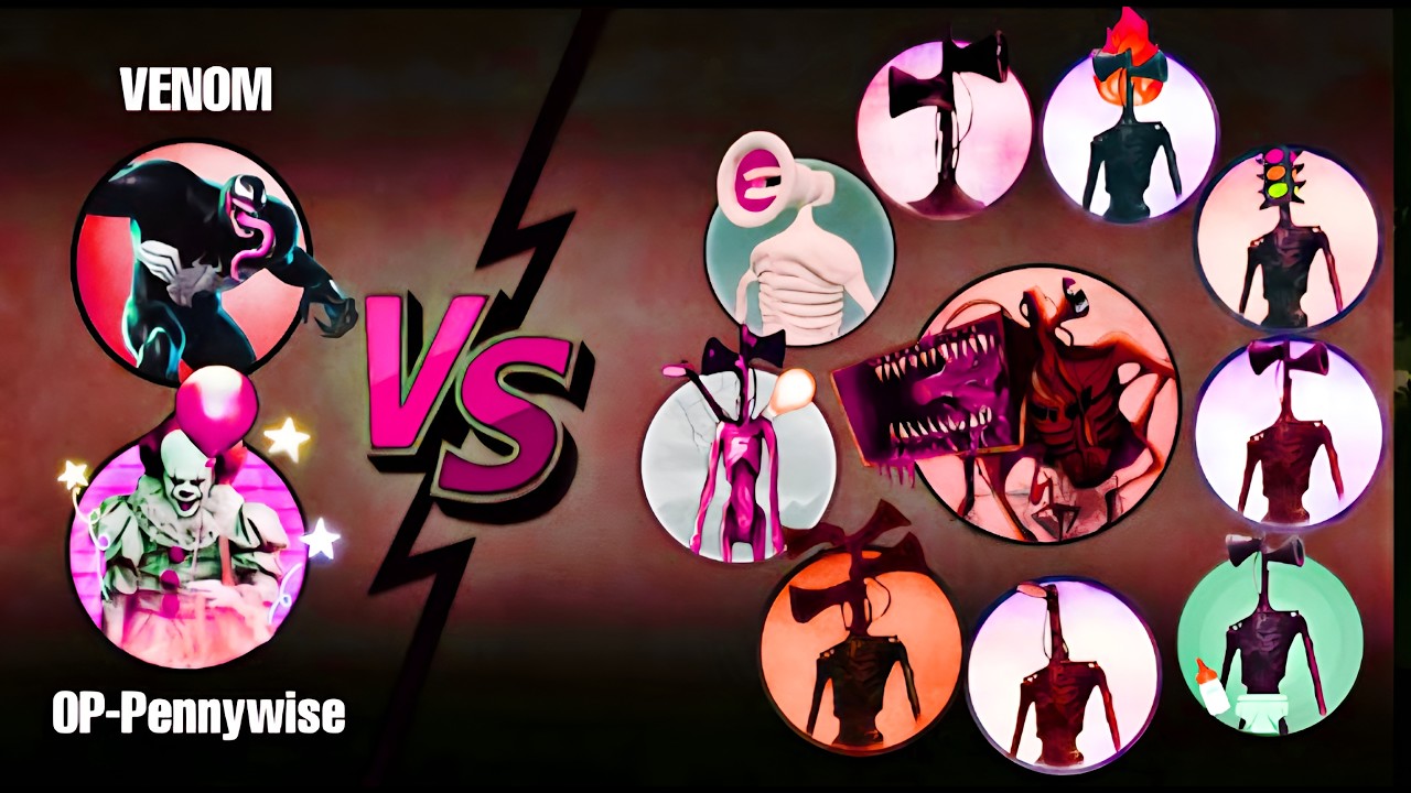 🔥 Siren Head vs House Head 🎵 MegaMix MegaBattle