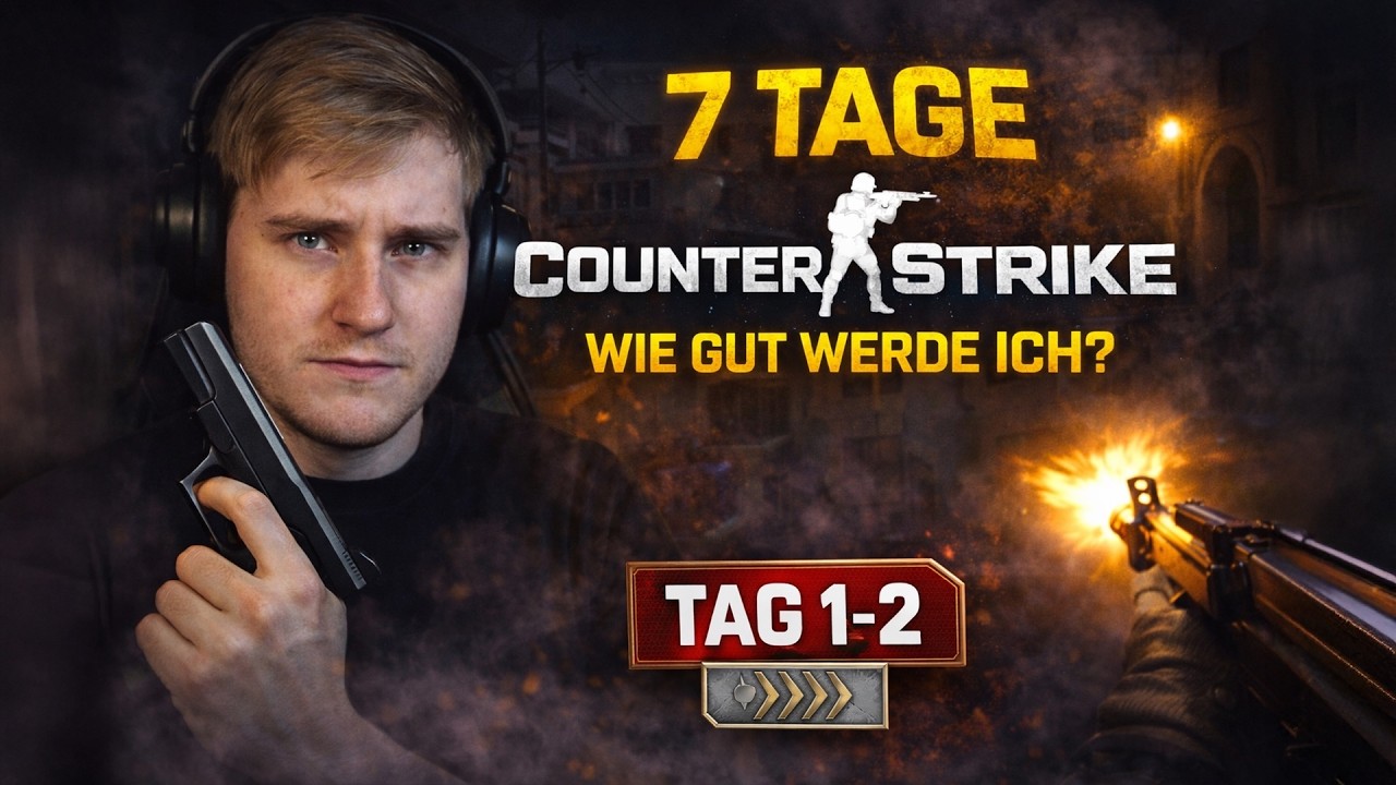 Vom NOOB zum PRO in 7 Tagen! Start der Challenge 🎮🔥 (Tag 1–2)