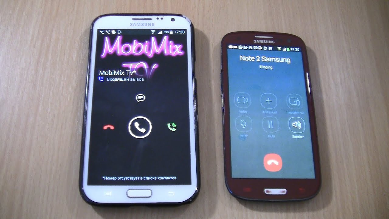 Viber Incoming & Outgoing call at the Same Time Samsung Galaxy Note 2+S3 Red