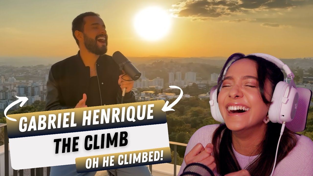 Gabriel Henrique - The Climb (Cover) | REACTION!!