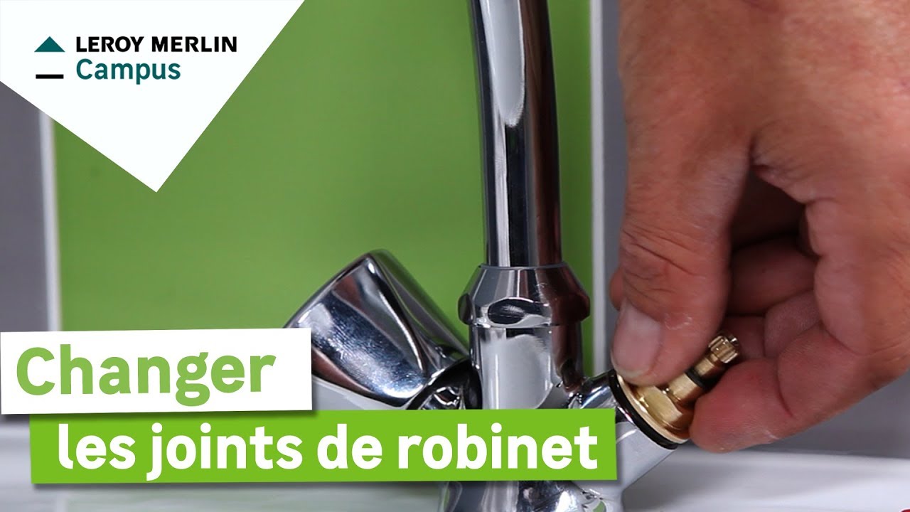 Comment contrôler et changer les joints d'un robinet ? Leroy Merlin