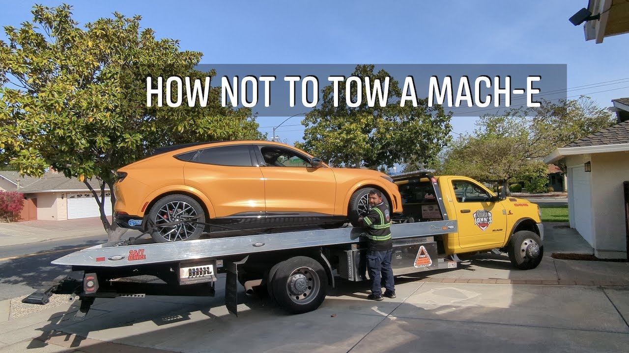 🫣How not to tow a Mach E