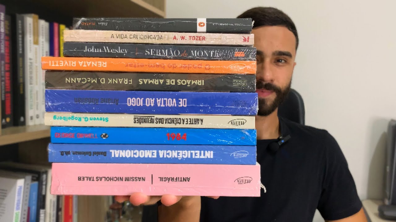 CONHEÇA A MINHA ESTANTE DE LIVROS