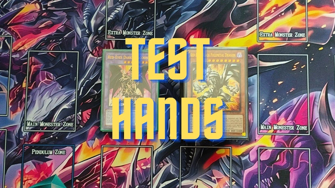 Test Hands con Red-Eyes y el nuevo soporte!