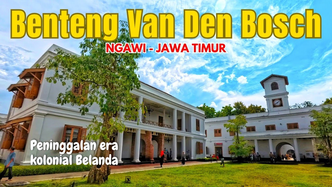 BENTENG PENDEM VAN DEN BOSCH Ngawi // Wisata Cagar Budaya Peninggalan Kolonial