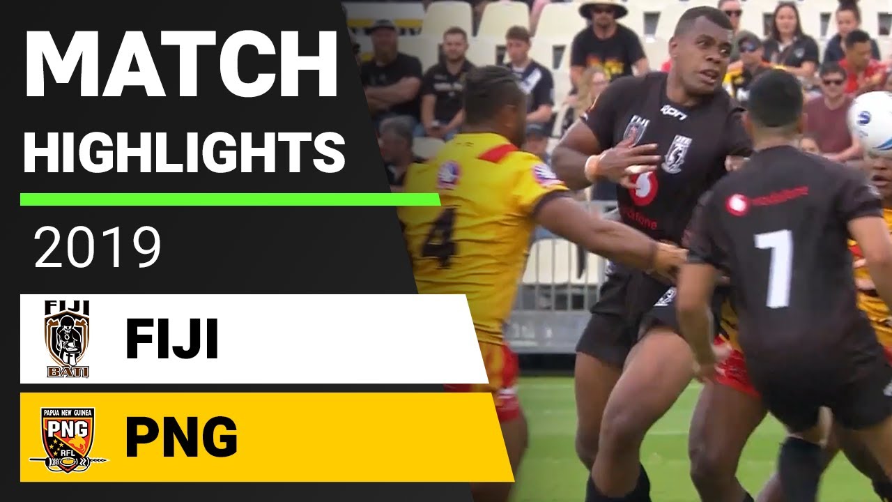 NRL Highlights | Fiji v Papua New Guinea Match Highlights | Test, 2019 | Internationals