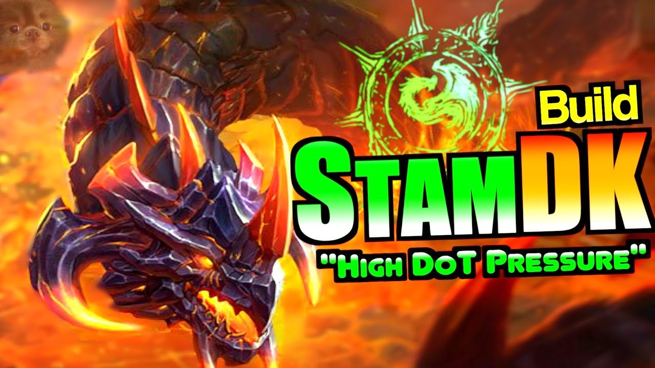 ESO PvP: StamDK INSANE DoT Pressure BURST Build Tutorial (Scribes of Fate) | "Poisonous Dragon"