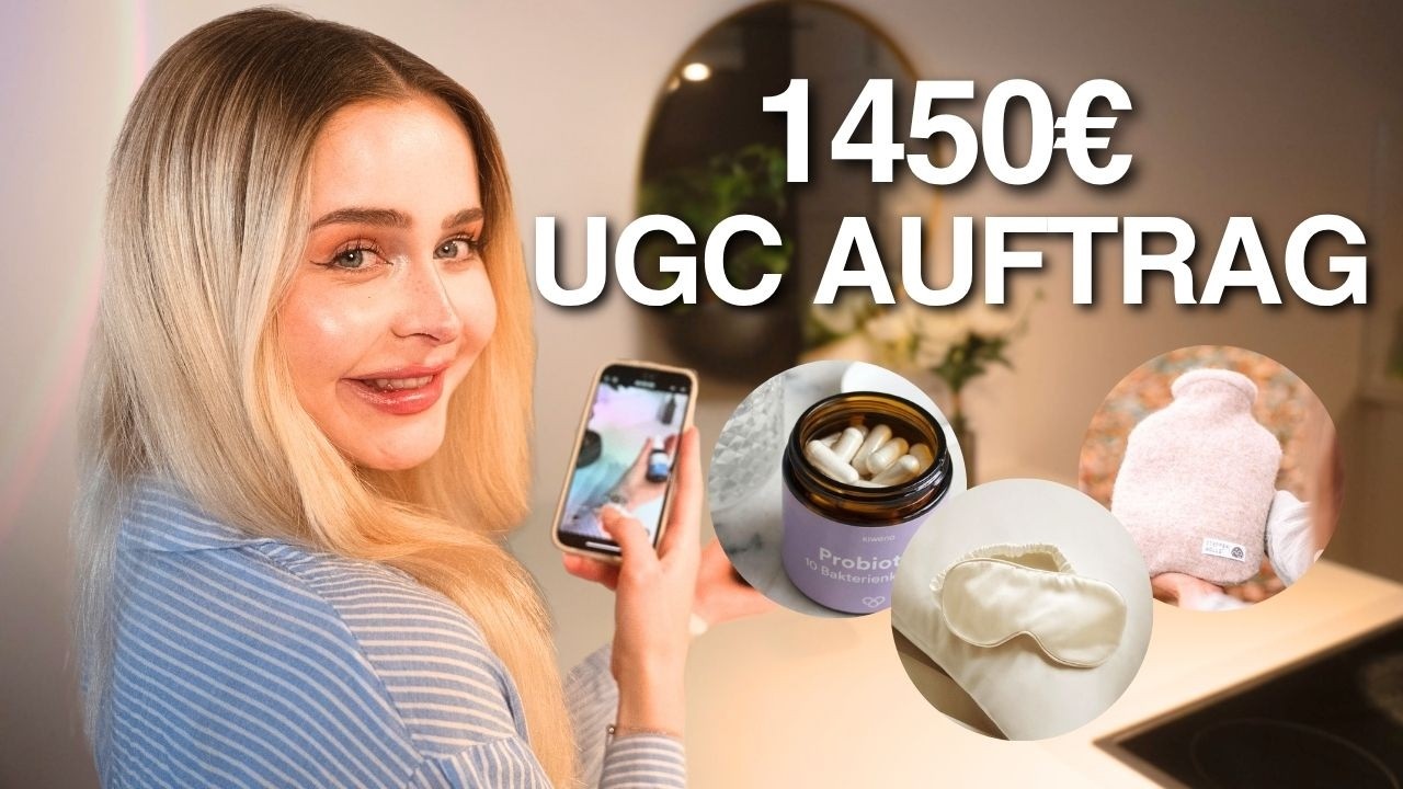 1450€ UGC Aufträge in 20min - SO habe ich es geschafft