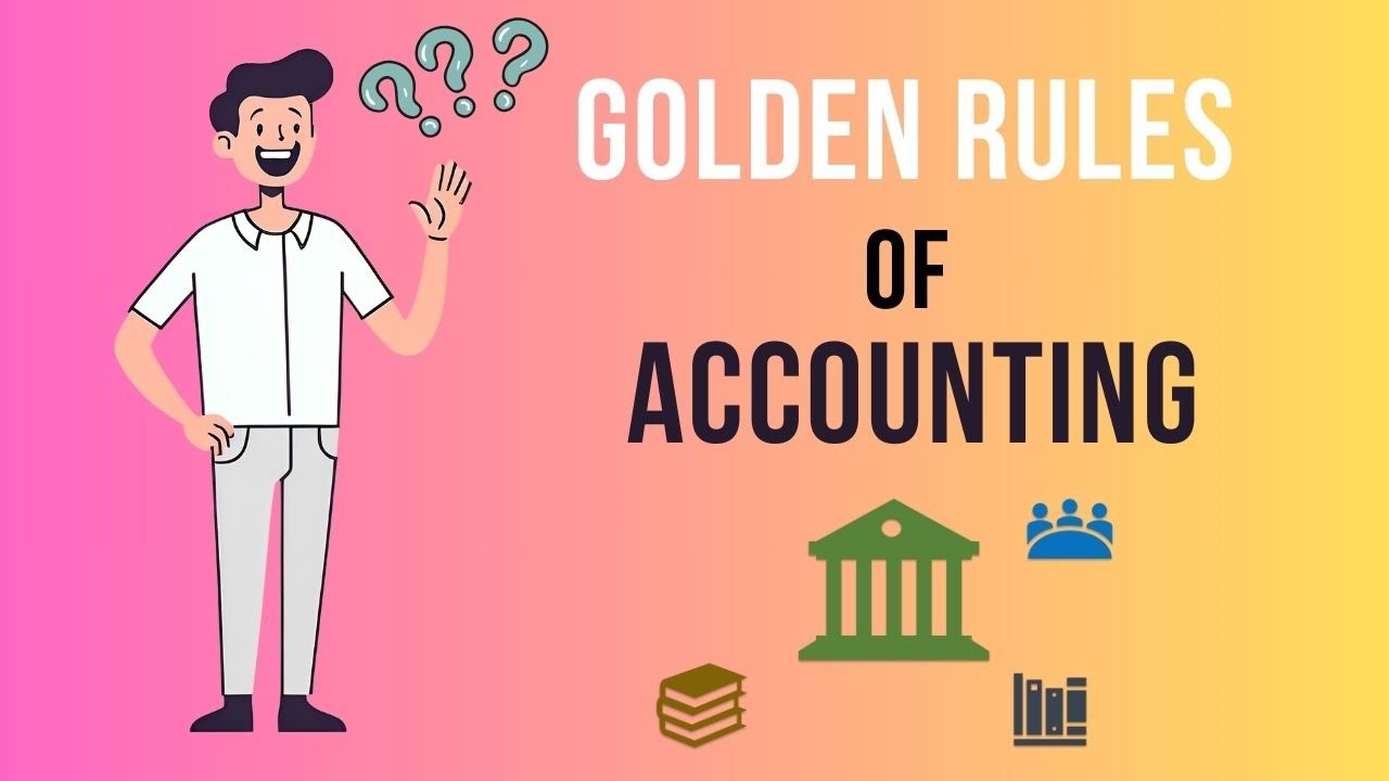 ACCOUNTING BASICS : Golden Rules of Accounting with EXAMPLES