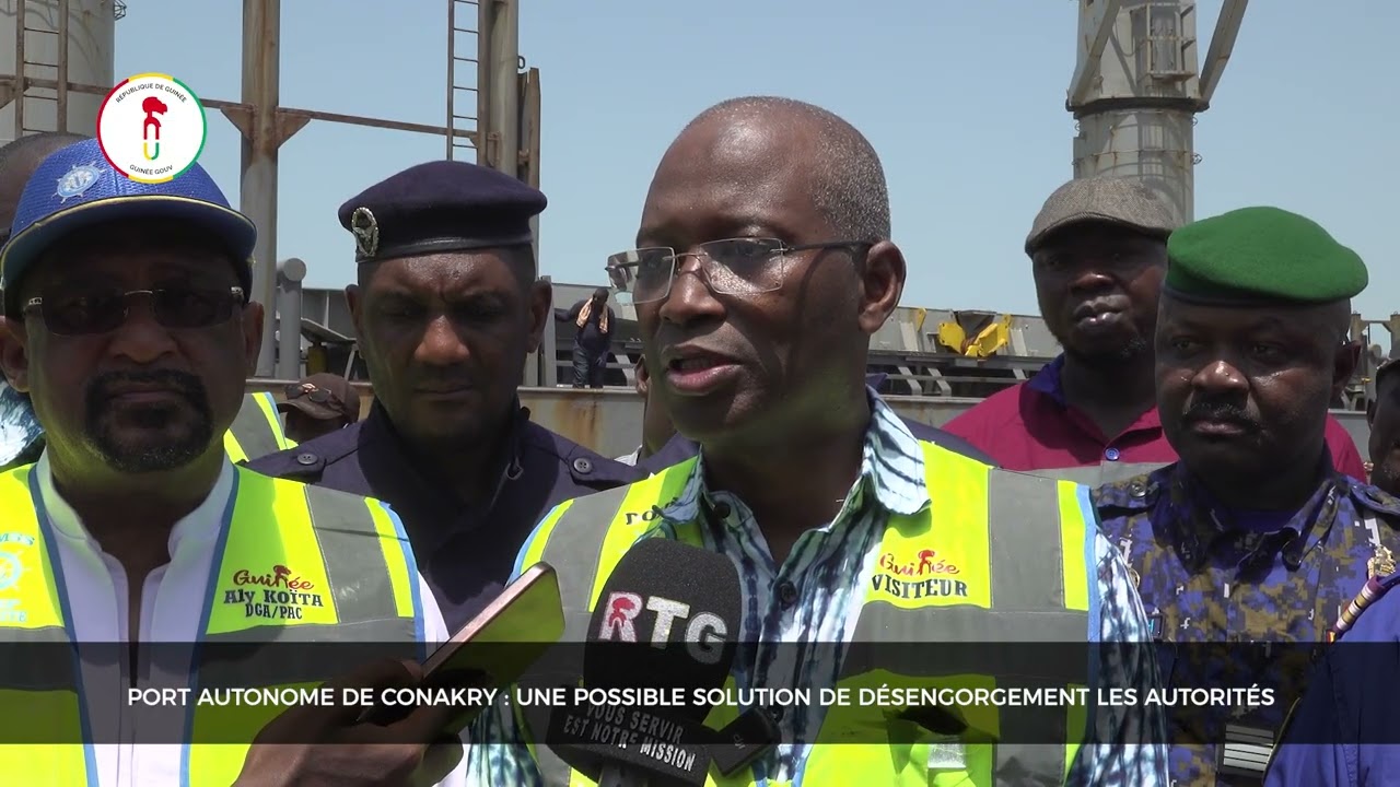 Visite du PM au Port de Conakry : le Directeur général salue une démarche nécessaire