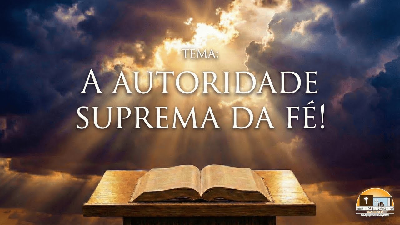 “A AUTORIDADE SUPREMA DA FÉ!” | CULTO AO SENHOR JESUS | Pr André Santos