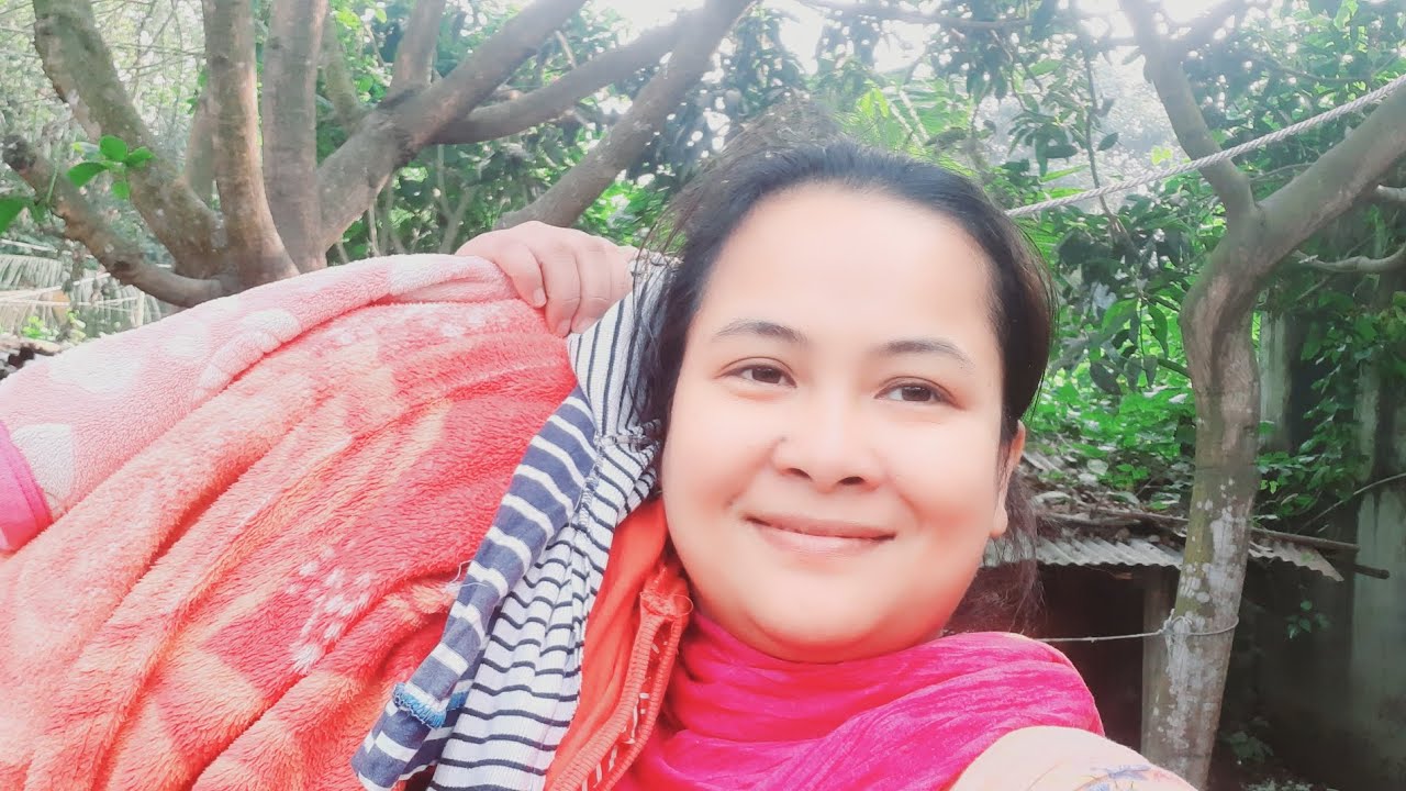 সারাদিন বাচ্চাদের দেখাশোনা, তবুও রোদে দিলাম অনেক কাপড় ☀️👶👕