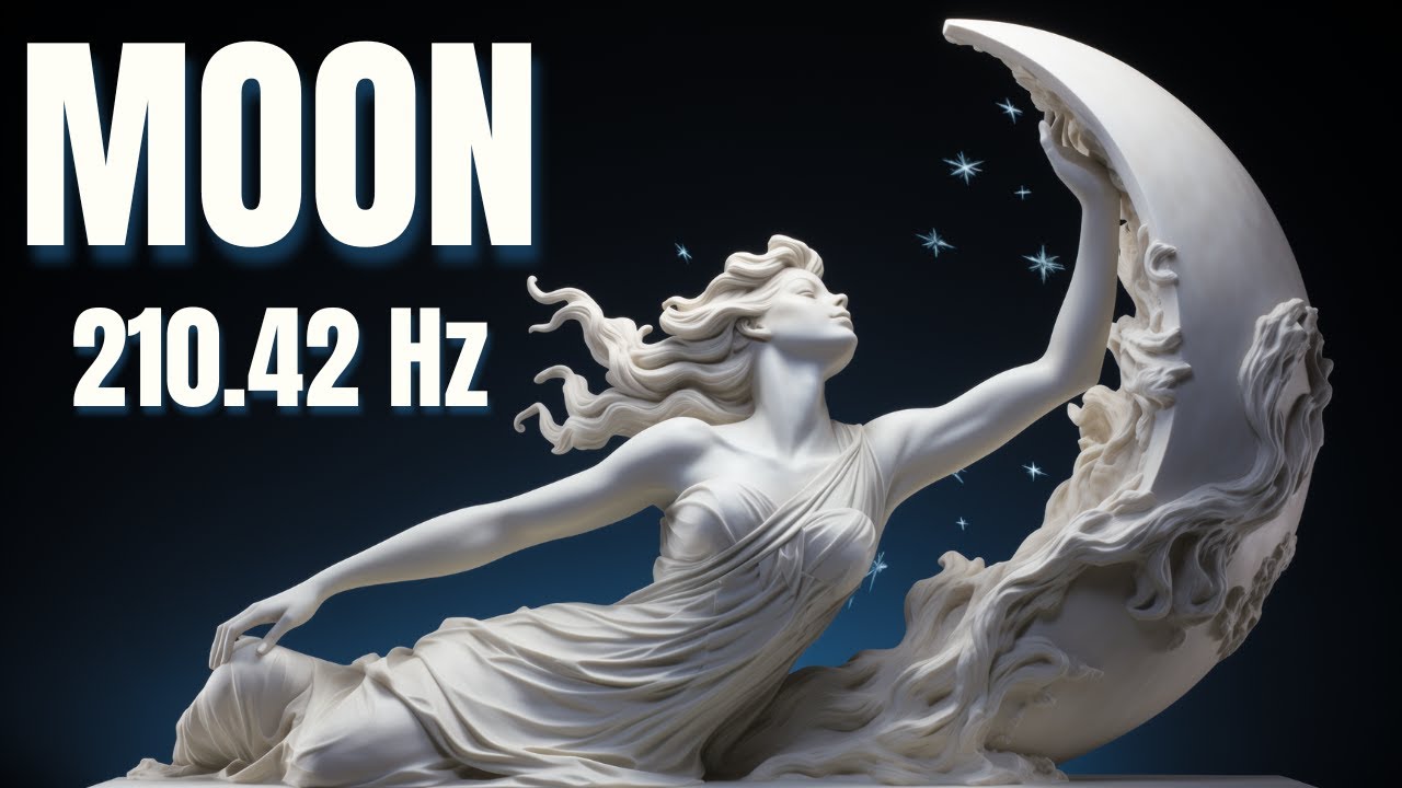 🌙 Moon Frequency 210.42 Hz - Intuition, Receptivity, Security - 8 Hours - Boost Lunar Energy 🌙