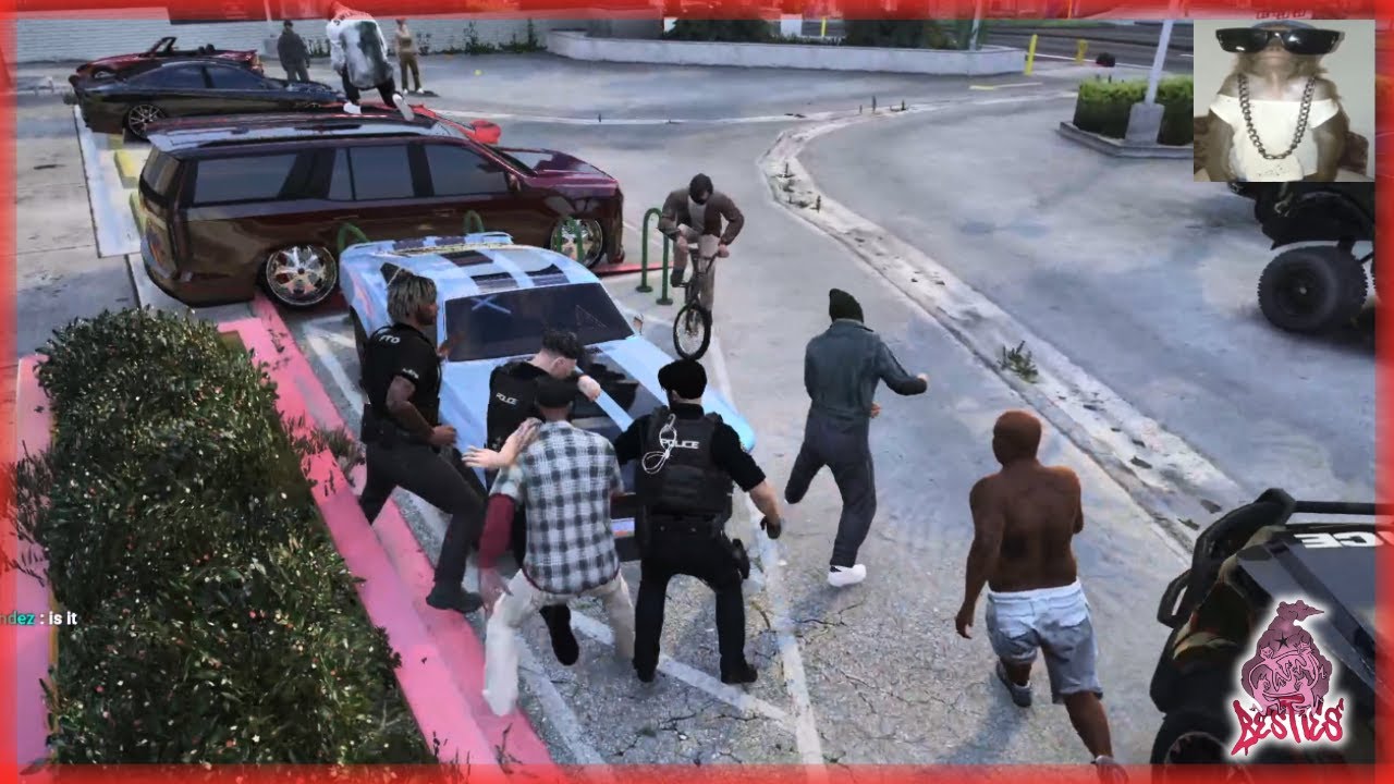 Лучшие друзья уничтожают копов на районе | NoPixel 4.0 GTARP