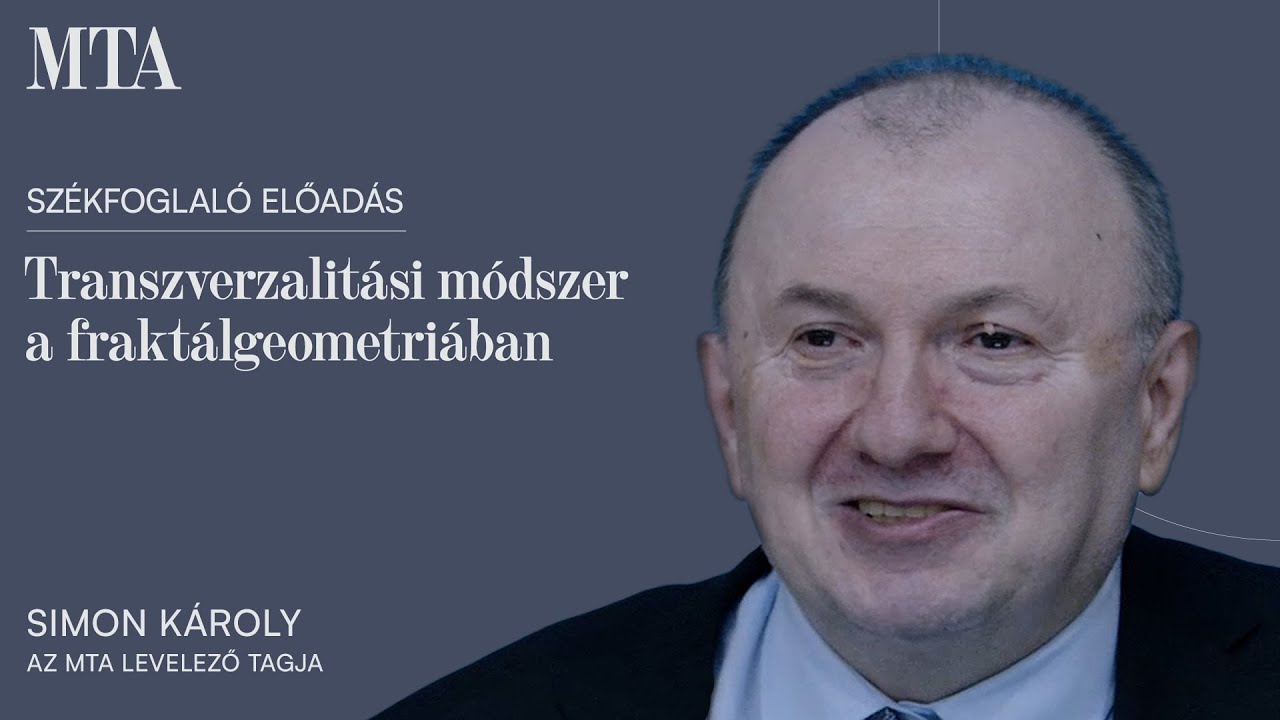 Simon Károly székfoglaló előadása (2026.01.14)