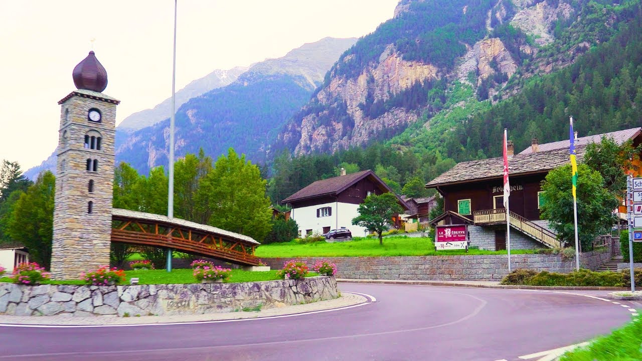 Driving to Zermatt Switzerland 🇨🇭 Matterhorn the Most Famous Swiss Mountain | 