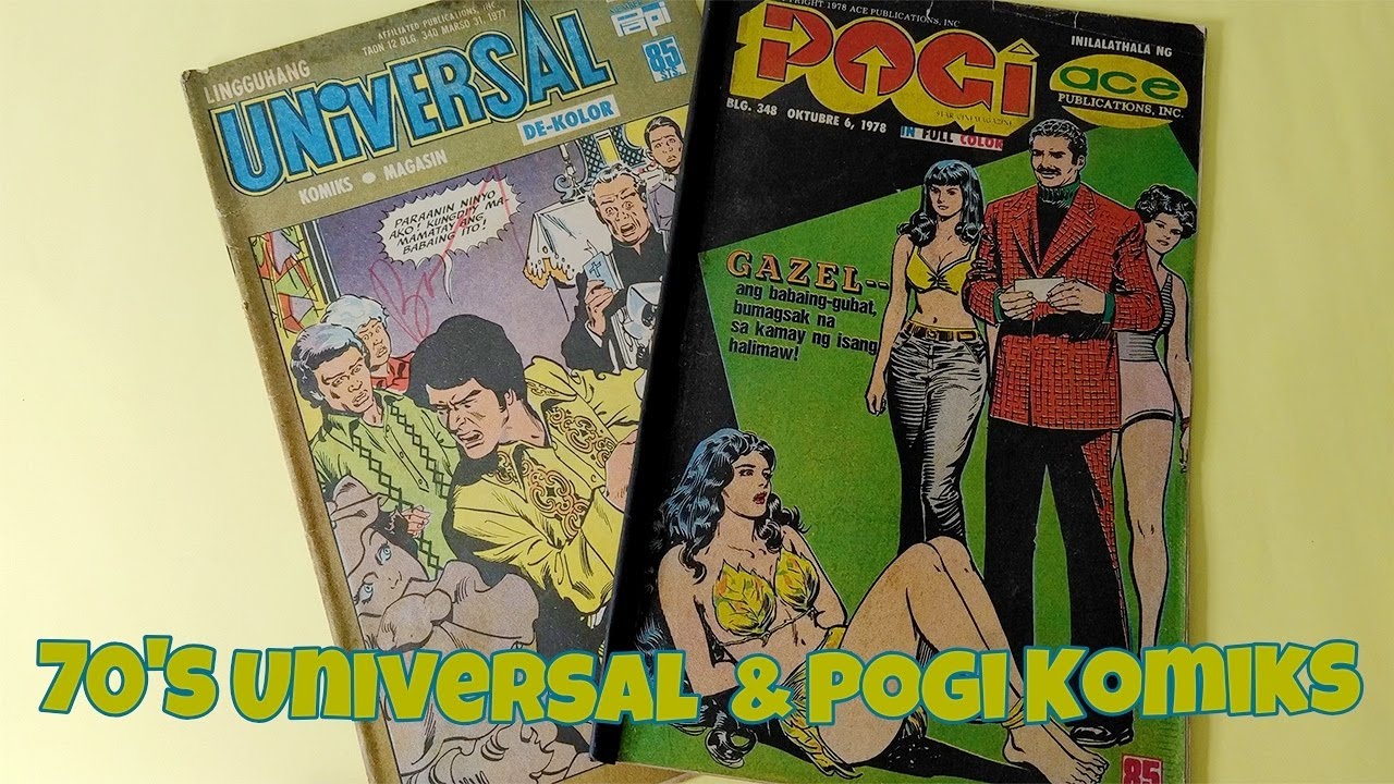 70's Universal Komiks & Pogi Komiks || Vintage Pinoy Komiks