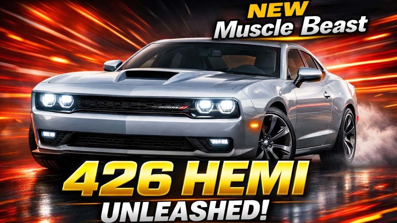 2026 Dodge Coronet 426 HEMI Officially Unveiled Legendary Muscle RETURNS