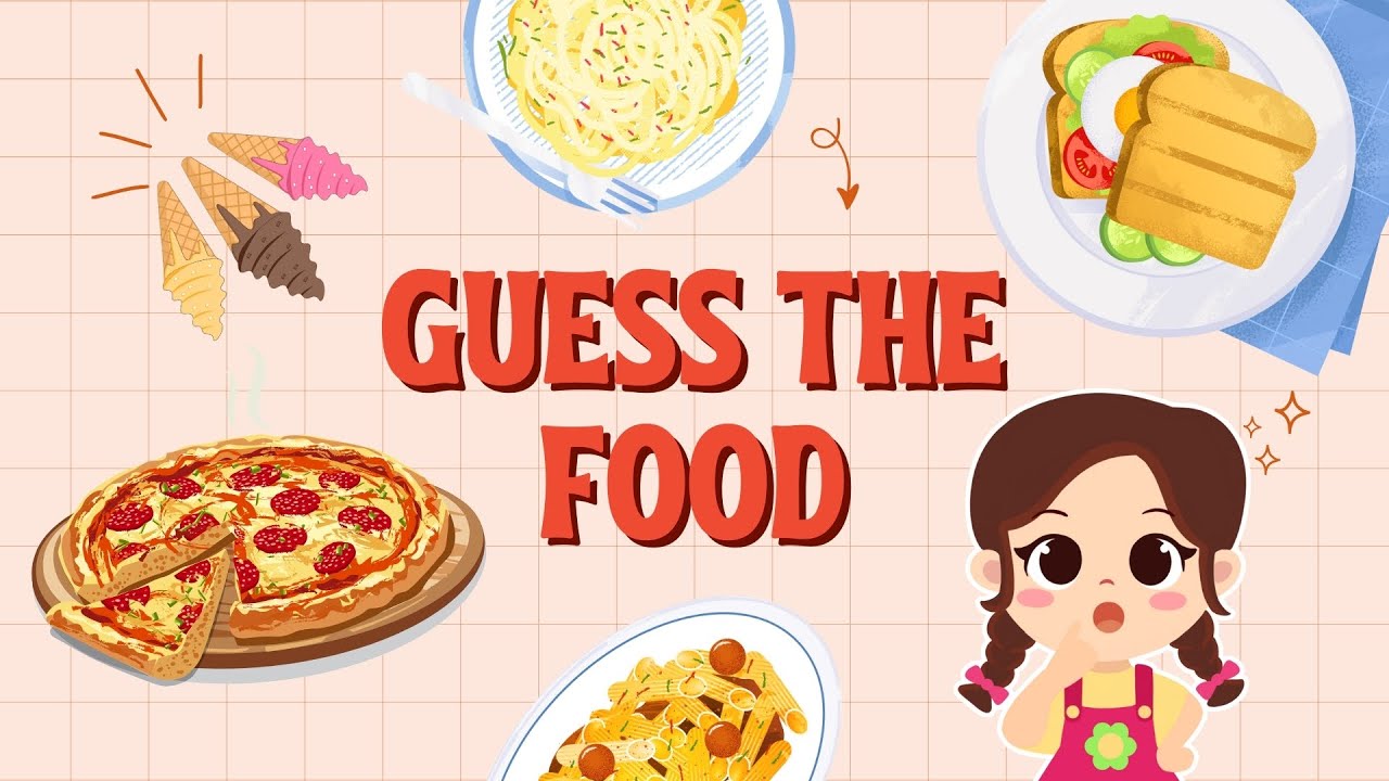 Can You GUESS THE FOOD? | Guessing Game For Kids | Easy To Hard