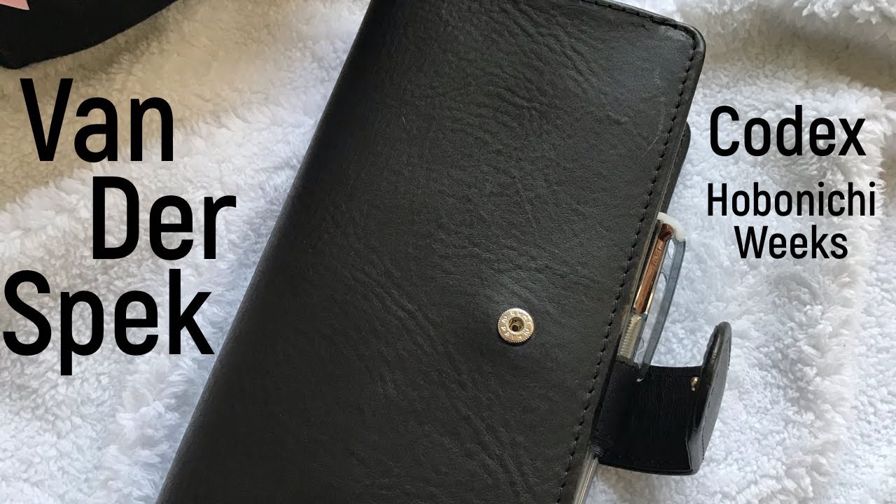 Кастомный ежедневник Van Der Spek Codex (Nodex) | Hobonichi Weeks