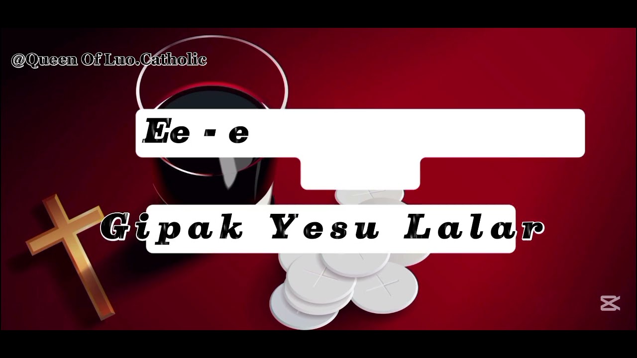 I Polo Wabiwero Ki Yom Cwiny || Communion Hymn || luo Catholic #catholicchurch