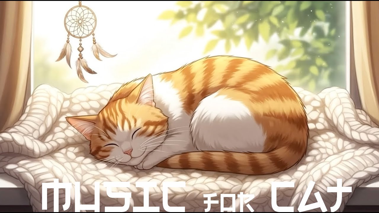 Anti Anxiety Cats Music 😻 Peaceful Music for Cat Sleep, Relaxing, Chill