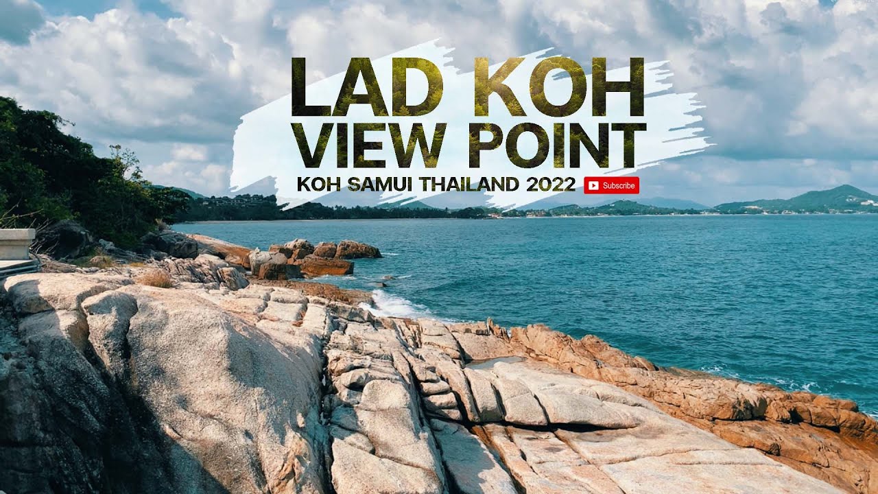4K Drone Footage - Lad Koh View Point, Koh Samui Thailand  
