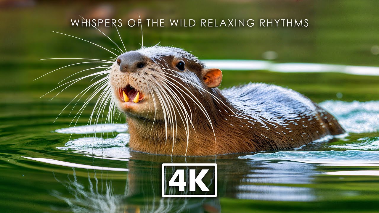 WILD ANIMALS 4K &ndash; Peaceful Wildlife Moments With Calming Piano and Nature Atmosphere