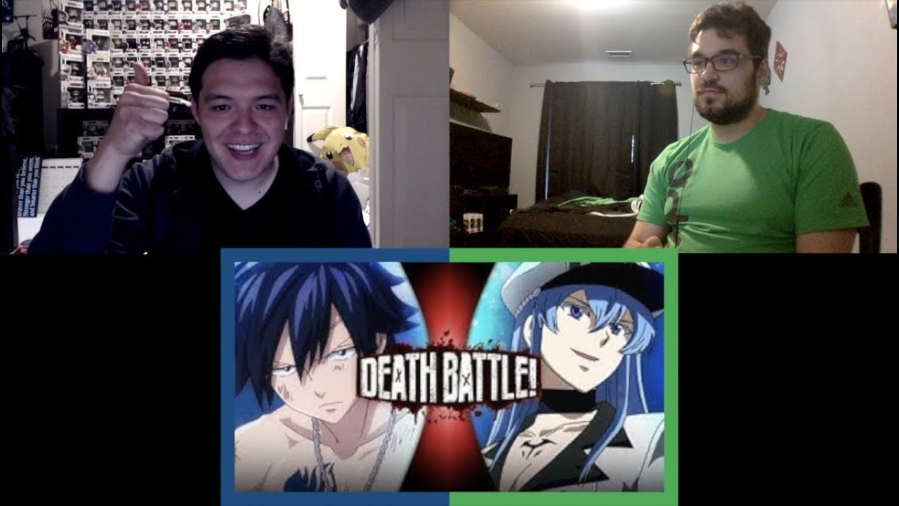 GREY VS ESDEATH | DEATH BATTLE REACTION!