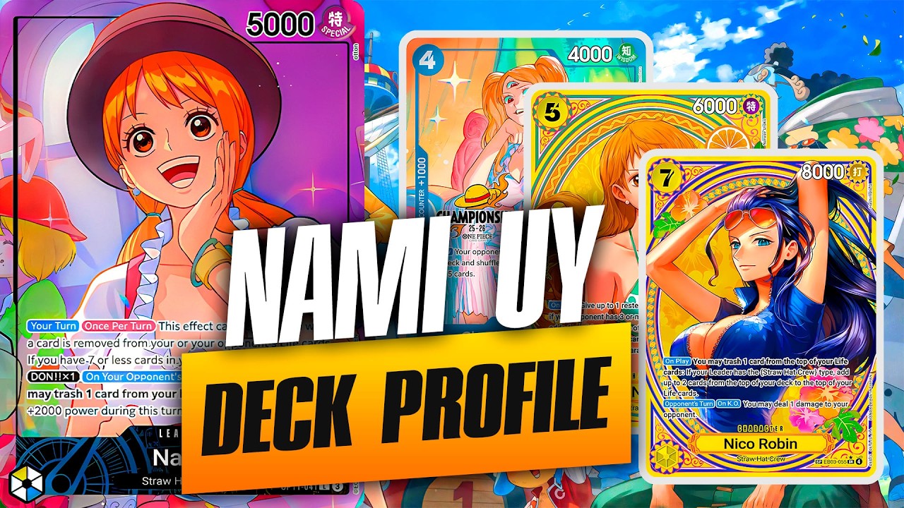🔥 ERA LO ESPERADO!? DECK PROFILE NAMI UY EB03 🔥 One Piece TCG