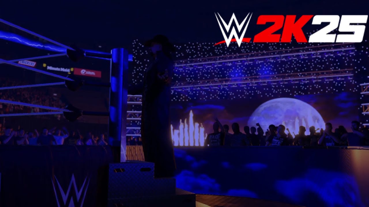 WWE 2K25 - The Undertaker (Entrance, Signature, Finisher, Victory) [3rd Person Camera Included]