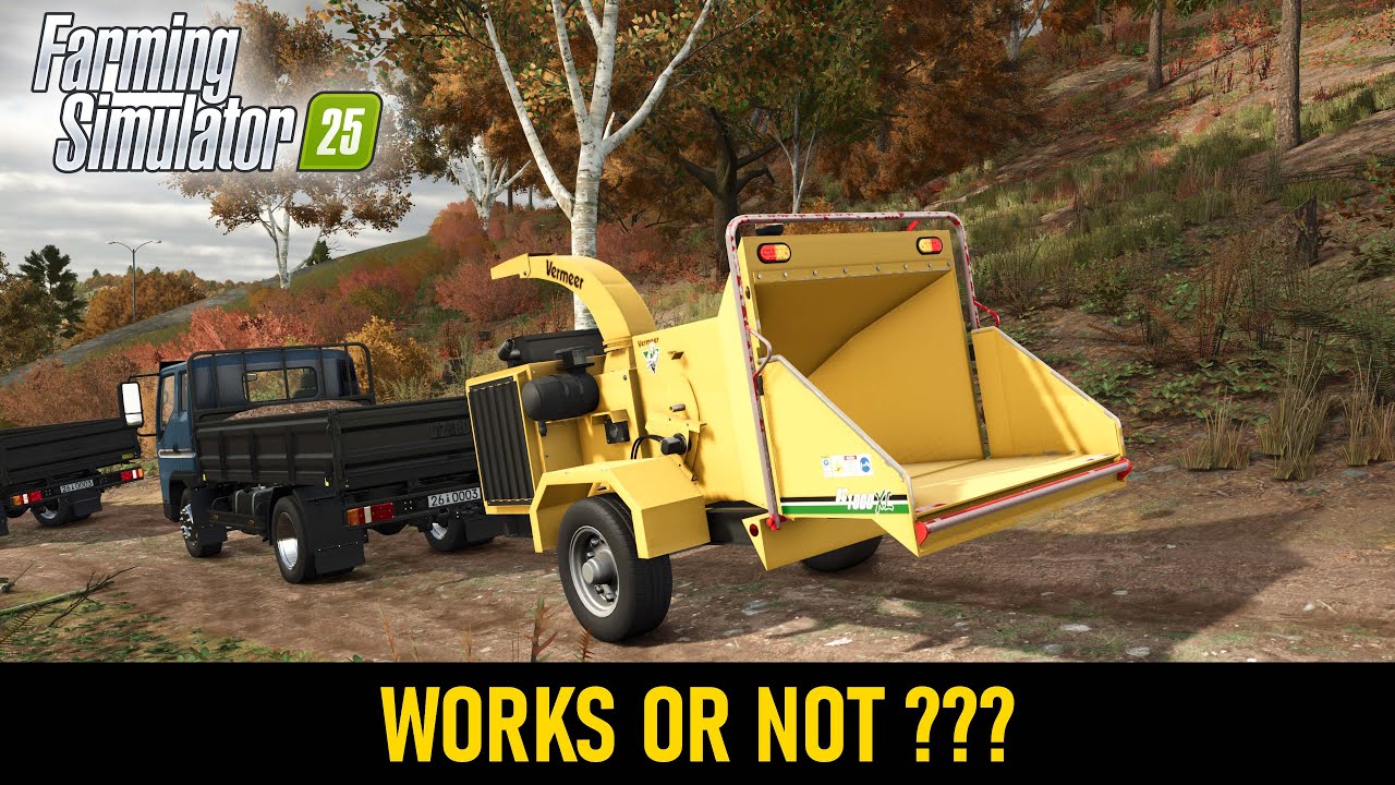 Farming Simulator 25 🚧 Vermmer BC 1000XL - My Honest Opinion 🤣🤣🤣 🚧 FS25 Mods