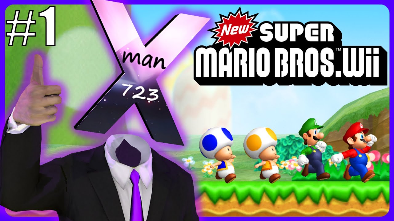 New Super Mario Bros. Wii | Reliving My Childhood With Friends! [Part 1]