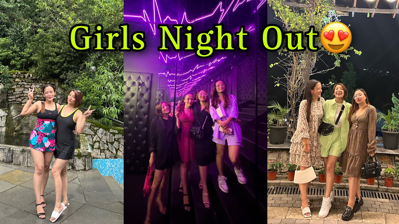 First-time clubbing🤭Nightlife of Gangtok Sikkim😍 Girl's night out💃Mom made my friends cry🫢
