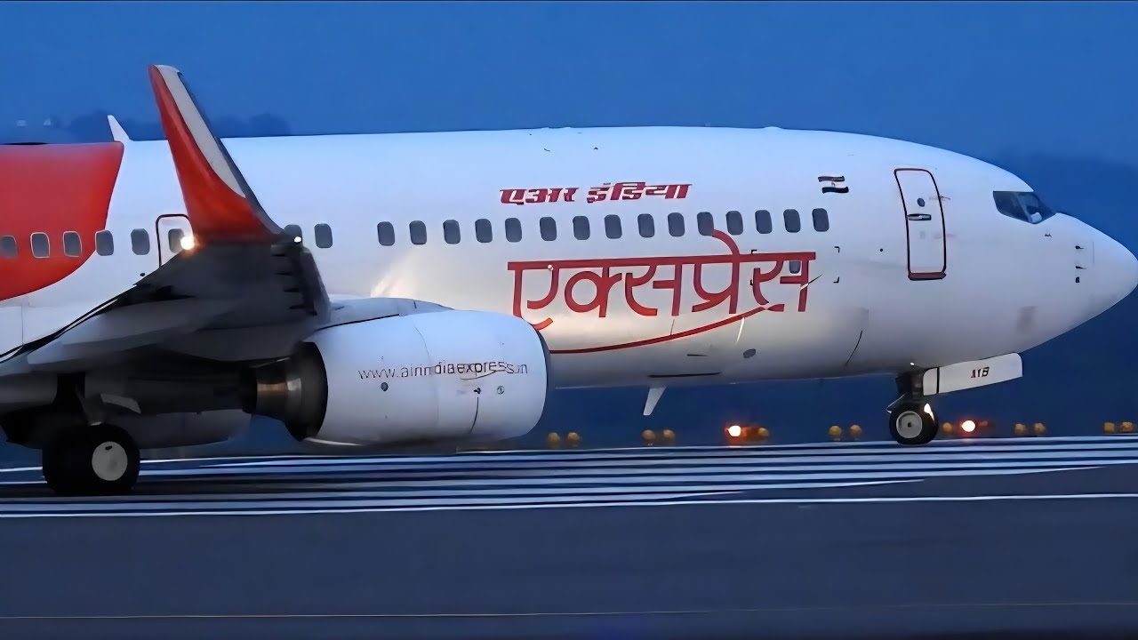 അതിരാവിലെ കരിപ്പൂരിലെ ടേക് ഓഫ് | EARLY MORNING Air India Express TAKEOFF At KOZHIKODE Airport