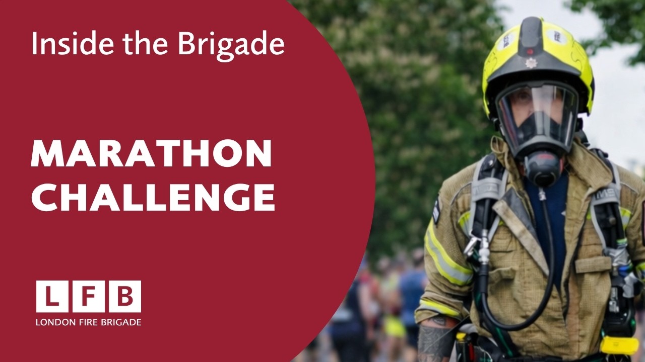 Firefighter Runs Marathon in Full Fire Gear | For Firefighters Charity