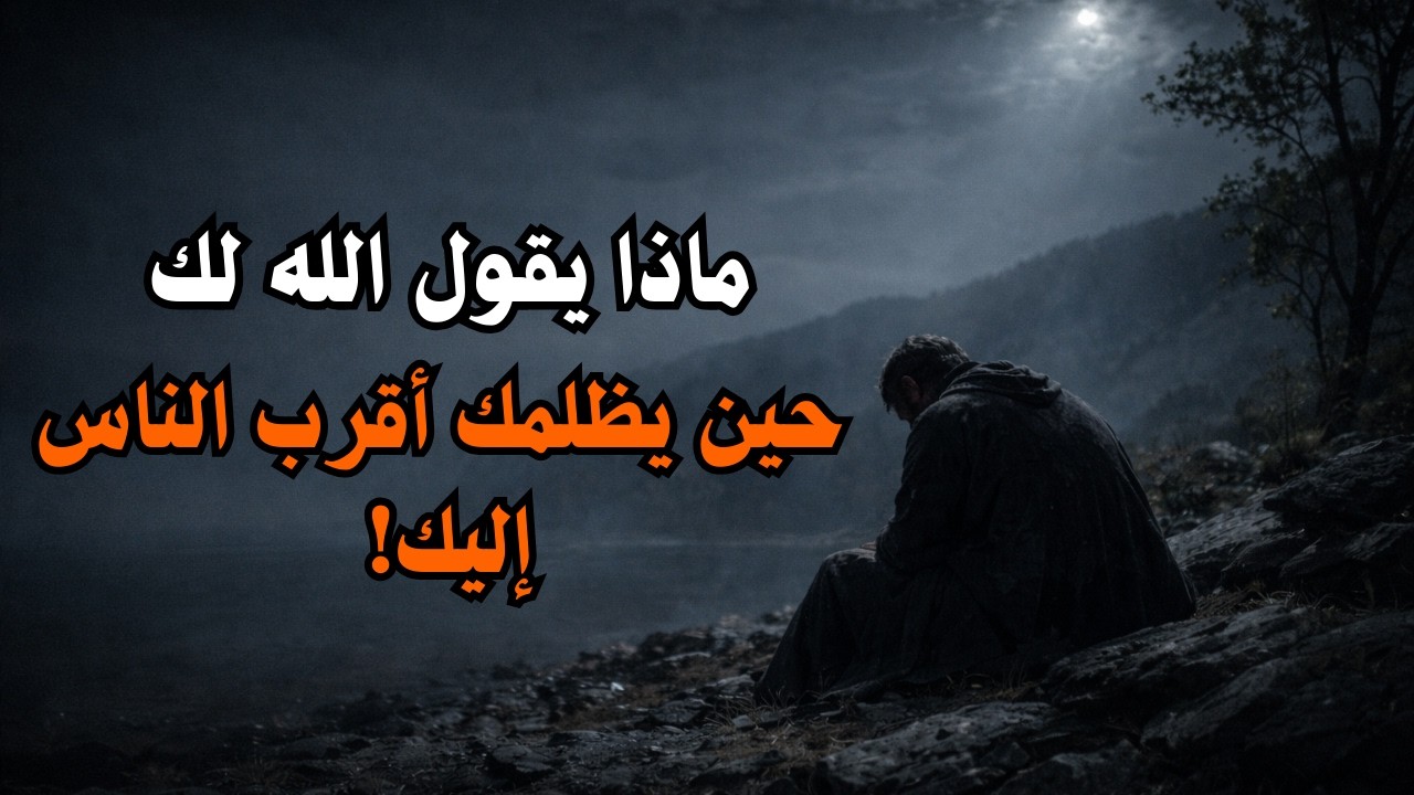 حين يظلمك أقرب الناس إليك… ماذا يقول الله لك في هذه اللحظة؟