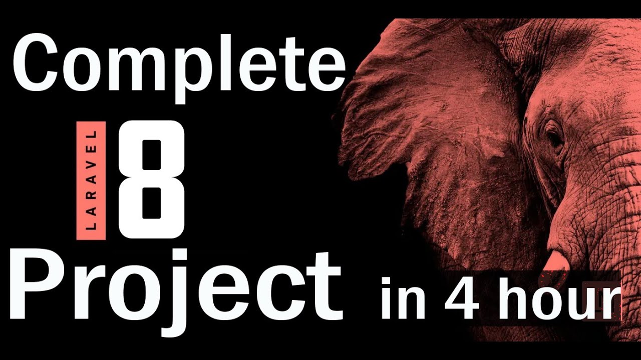 Laravel 8 Complete project Tutorial | Jetstream | Full course For Beginners | Laravel8 From Scratch