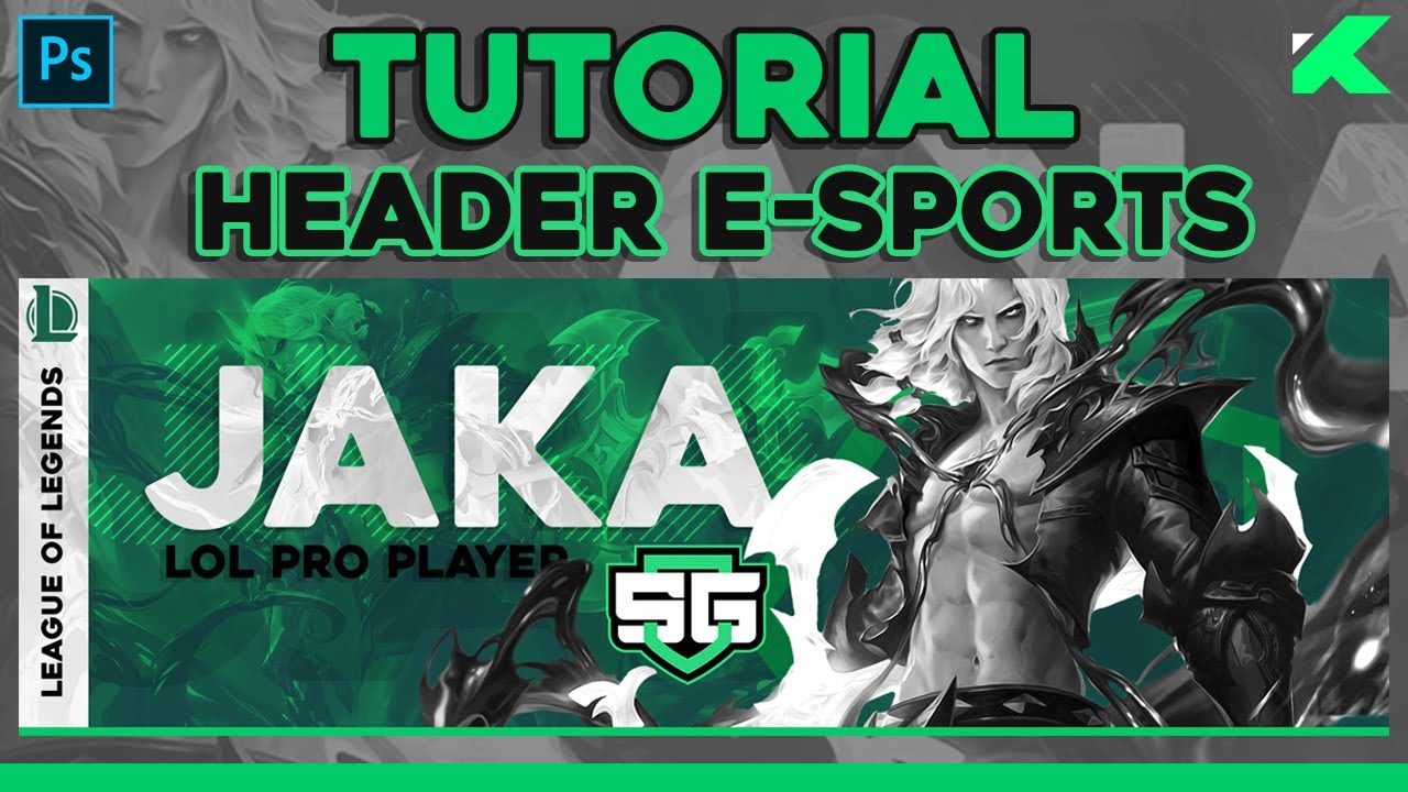 Como fazer uma CAPA DE TWITTER para E-SPORTS! TUTORIAL | Teiko