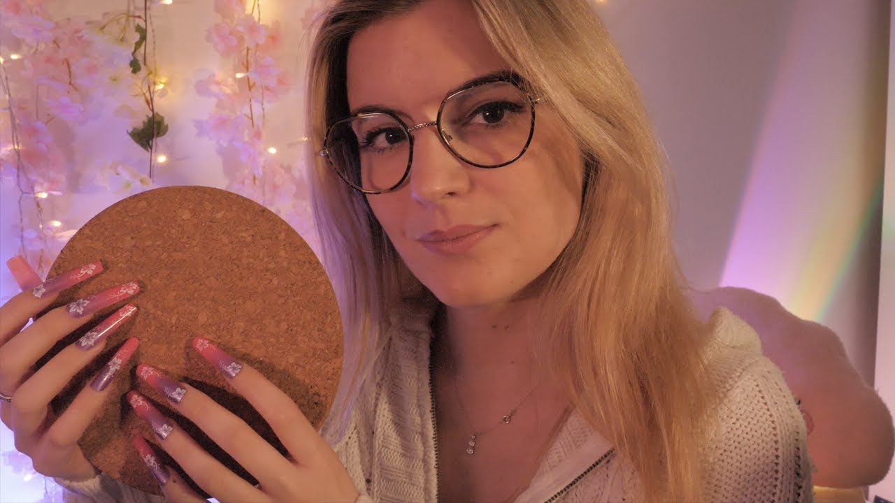 ASMR | Tapping et ongles XXL 😍 (Téléphone, lunettes, liège…)