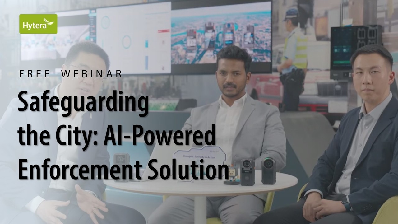 Free Webinar | Safeguarding the City：AI-Powered Enforcement Solution