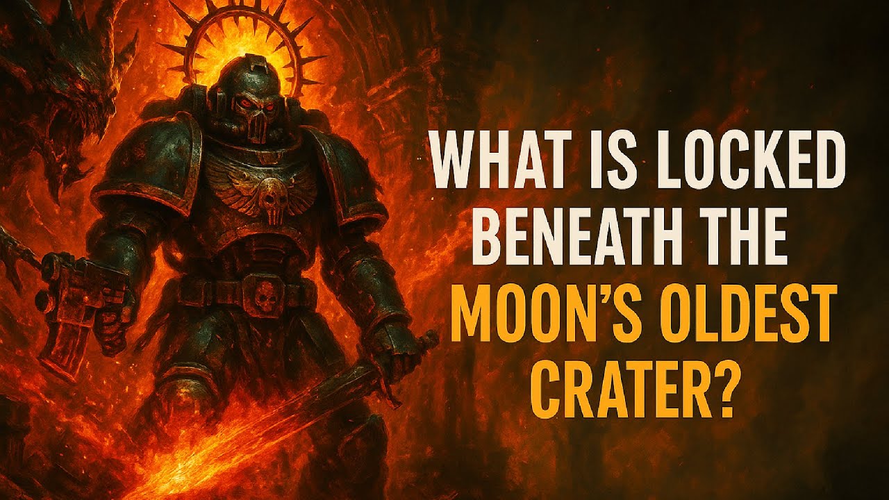 The Golden Room on Luna: What Is Locked Beneath the Moon's Oldest Crater? | Warhammer 40k Full Lore