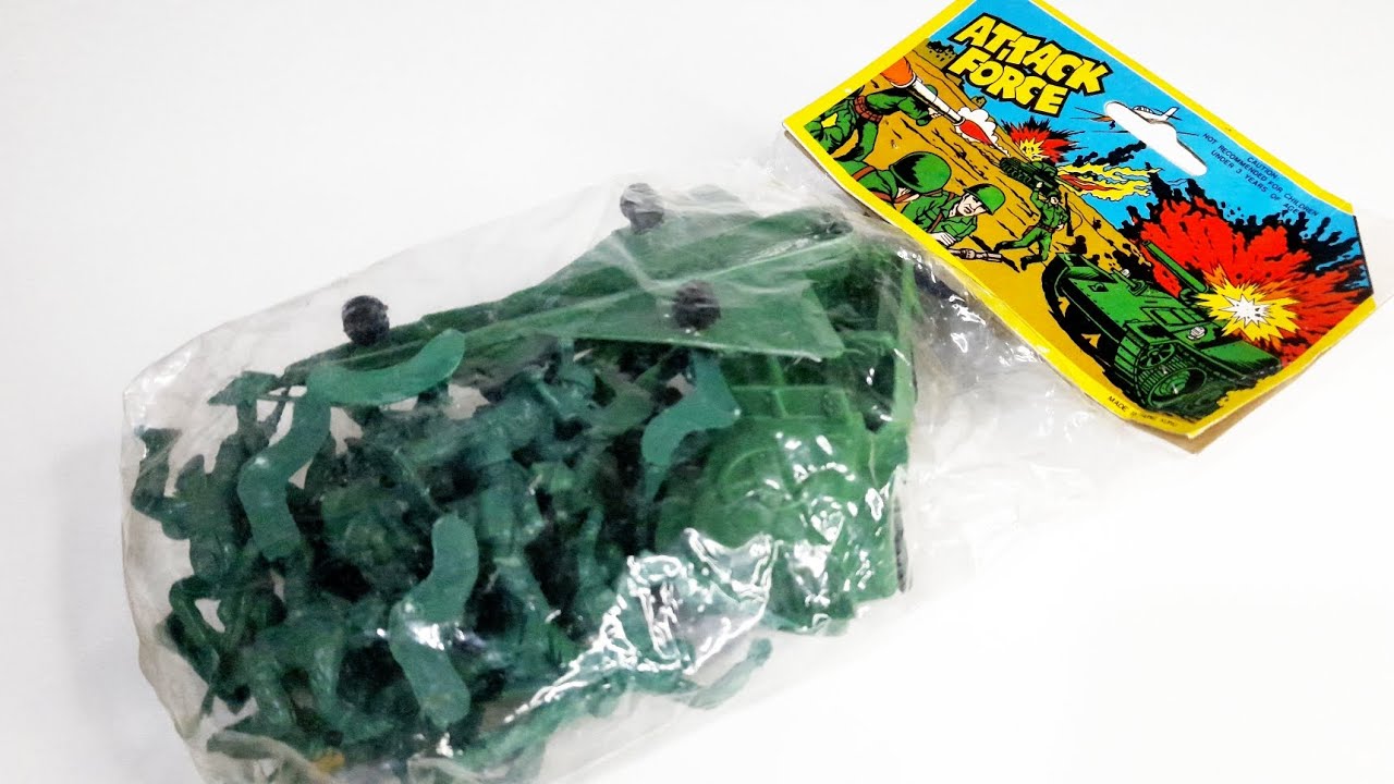 Set militar de juguete: Soldaditos de plástico, artillería y vehículos | Unboxing y review